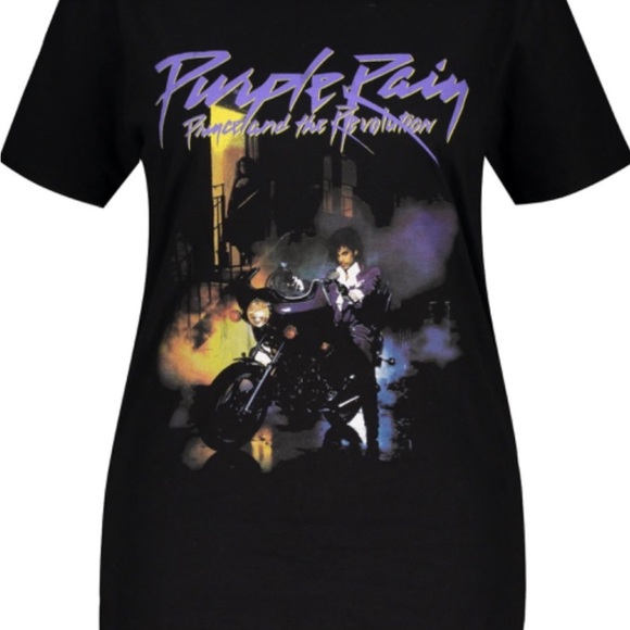 NEW•14•THE ULTIMATE SOFT PURPLE RAIN CONCERT TOP•NWT - Picture 3 of 13